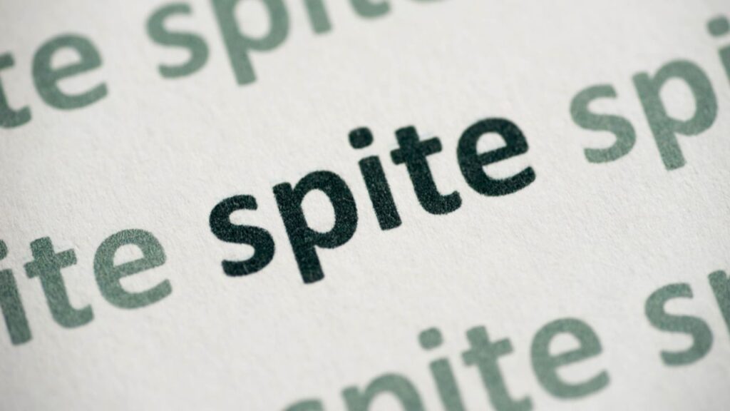 spiteの意味、スパイト行動とは、の画像